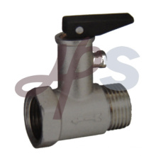 Brass safety valve